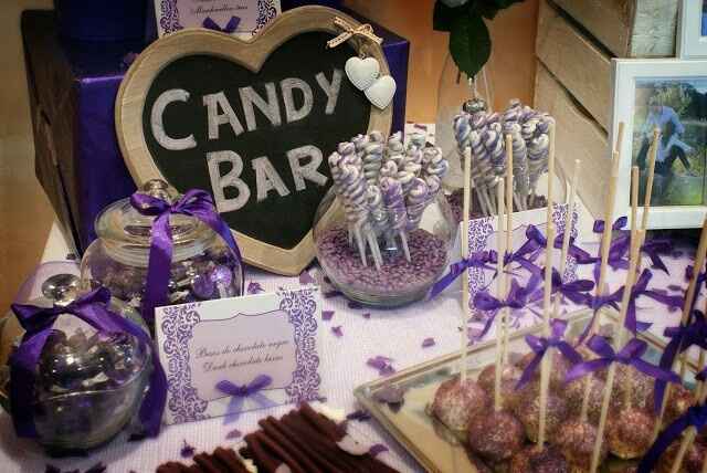 Inspiración candy bar morado - 2