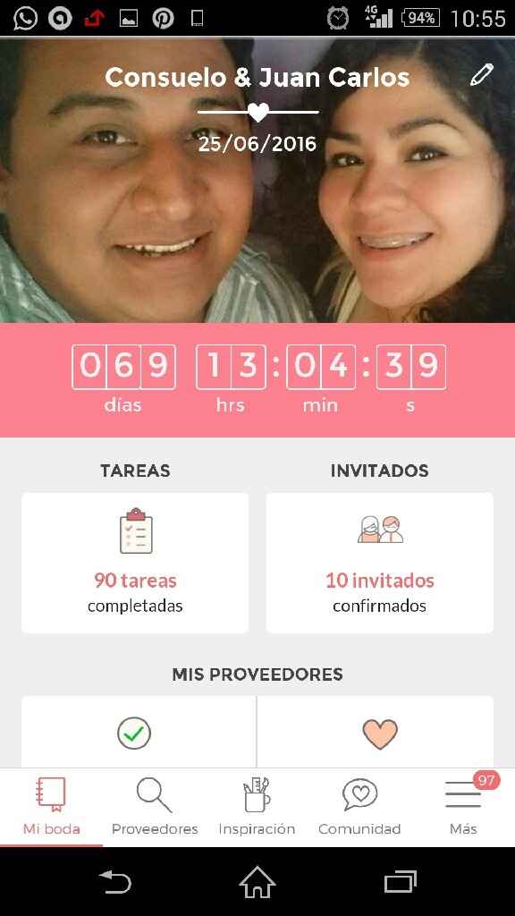 Cuántas tareas llevan con check? - 1