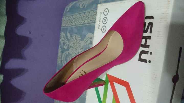 Ayuda! Zapatos Fucsia  - 1
