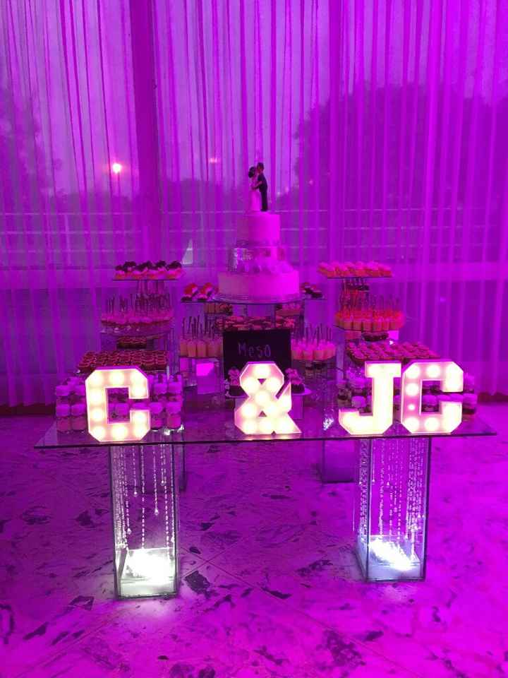 Letras en la boda - 2