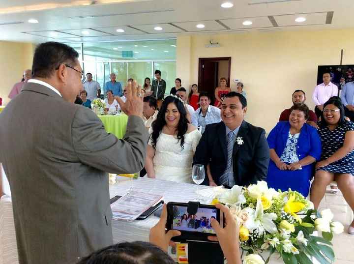 Nuestra boda civil - 1