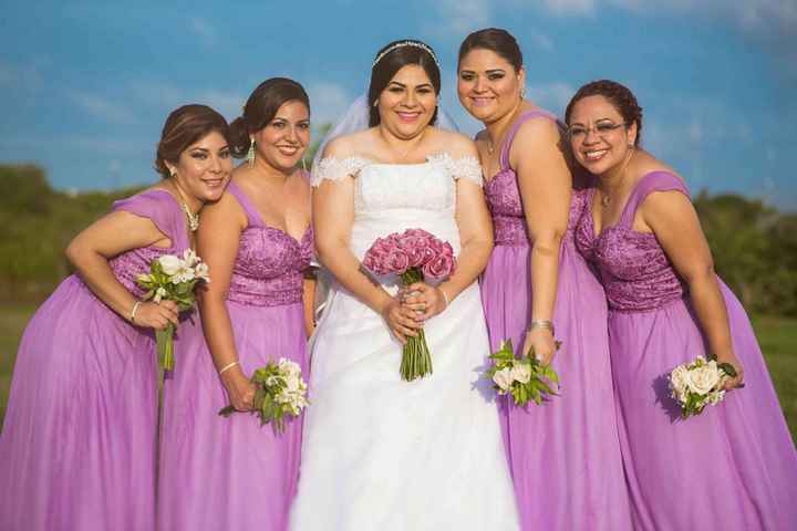 De que color vestirán sus damas? - 1
