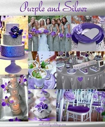 Que opinan del kolor morado en la covinacion de la boda? - 2