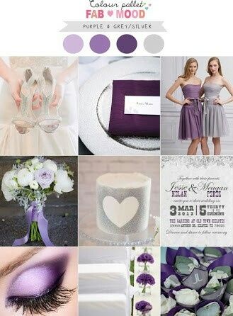 Que opinan del kolor morado en la covinacion de la boda? - 3