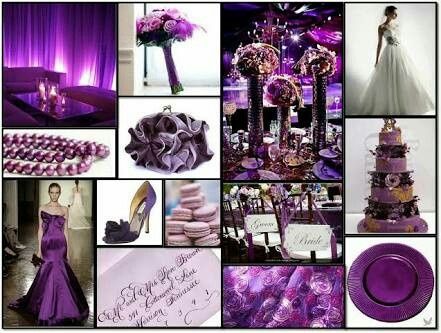 Boda en morado denme ideas por favor - 4