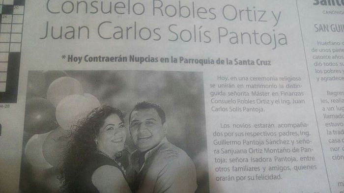 ¿Si tuvieran la oportunidad de anunciar su compromiso en el periódico, lo harían?. - 1