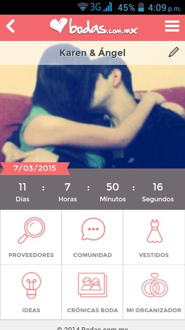 Mi contador de boda... cómo va el suyo brides & grooms?? - 1