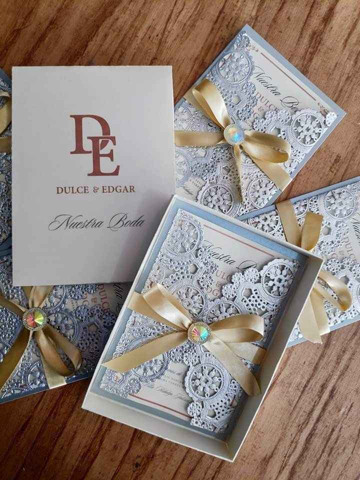 Como son o serán sus invitaciones 😍 - 1