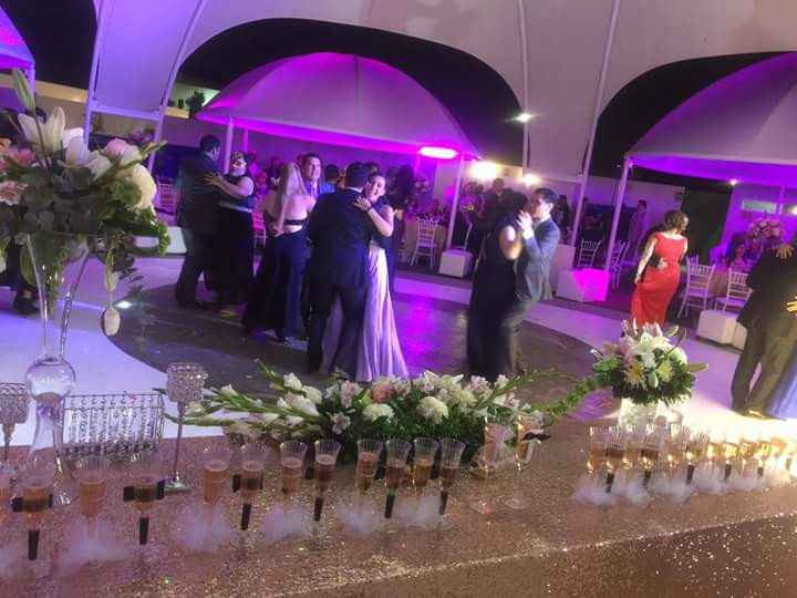 como se ve la pista desde mesa principal 