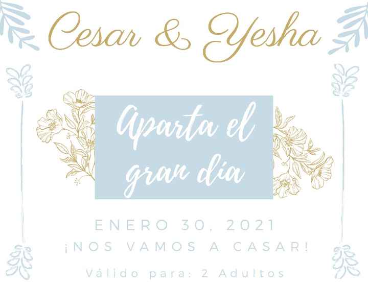 Vota para mi Save the Date - 3