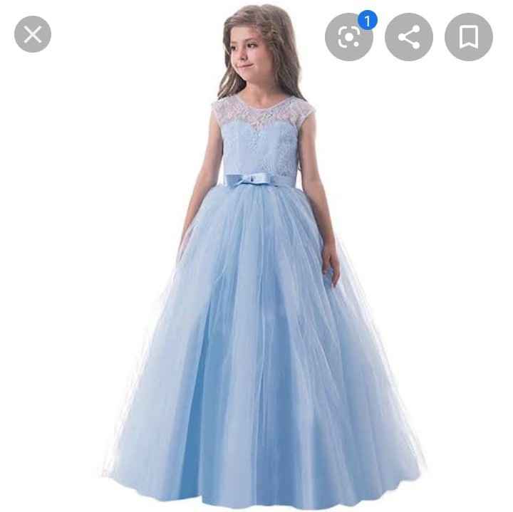 Vestido para mi niña de las flores - 1