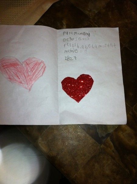 Carta de San Valentin