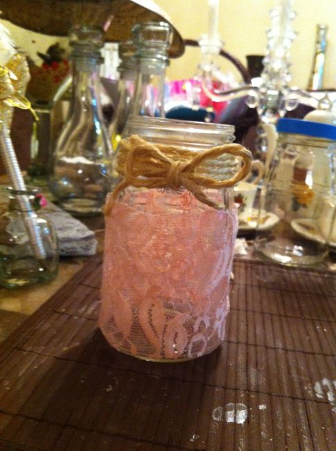 El primer frasco terminado