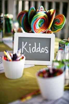 Recepcion de los niños