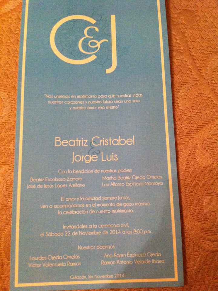 Invitación