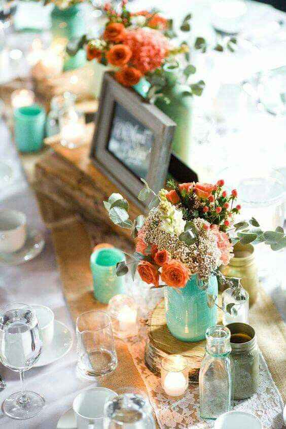 Bodas de glamour para este verano con combinaciones color aqua!!! - 1