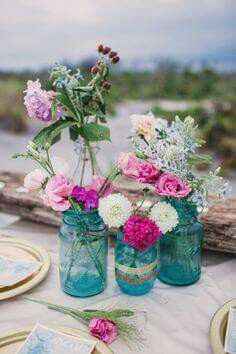 Bodas de glamour para este verano con combinaciones color aqua!!! - 6