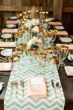 Bodas de glamour para este verano con combinaciones color aqua!!! - 17