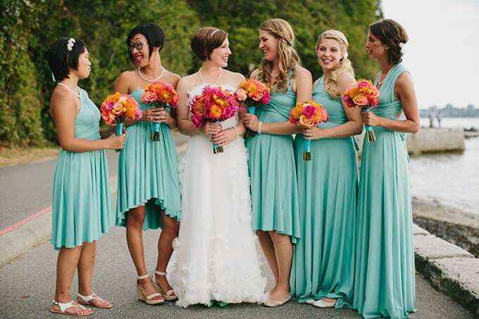 Bodas de glamour para este verano con combinaciones color aqua!!! - 25