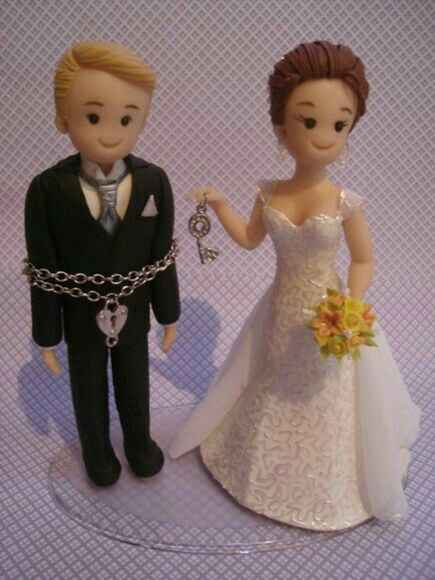 Divertidas figuras para tu pastel de bodas 🍰 - 9
