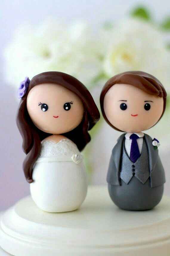 Divertidas figuras para tu pastel de bodas 🍰 - 13