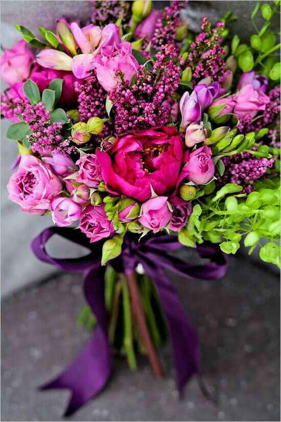 Combinaciones de colores en "morado" y "rosa" - 21