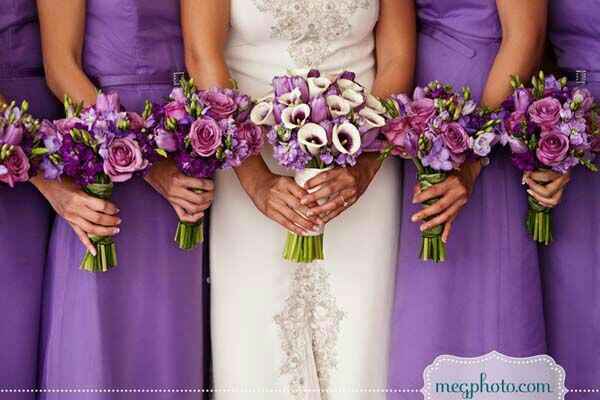 Combinaciones de colores en "morado" y "rosa" - 23