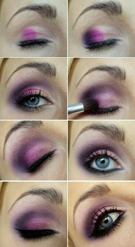 Combinaciones de colores en "morado" y "rosa" - 25