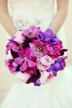 Combinaciones de colores en "morado" y "rosa" - 43
