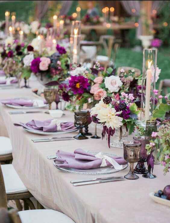Combinaciones de colores en "morado" y "rosa" - 55