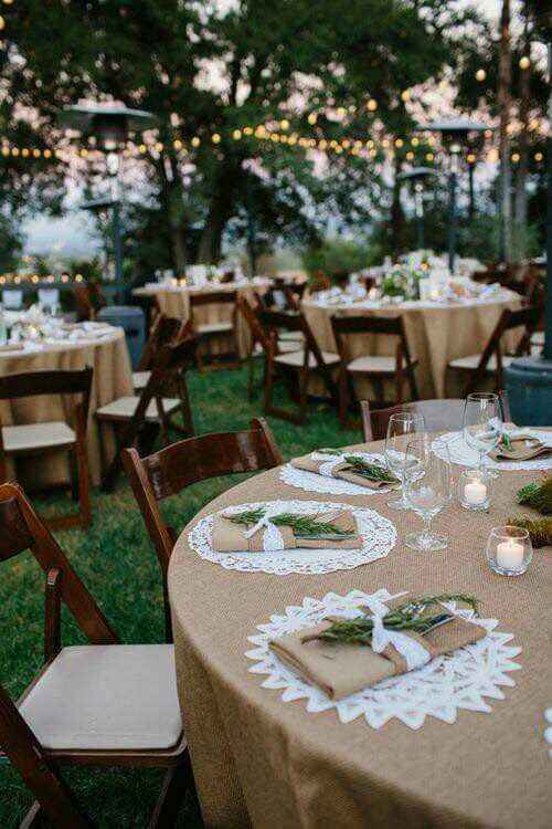Ideas para boda en jardin - 15