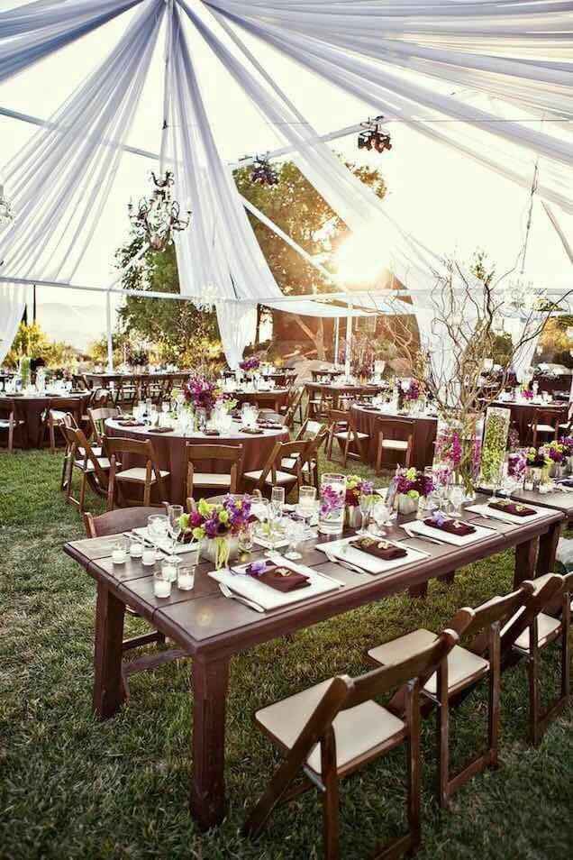 Ideas para boda en jardin - 17