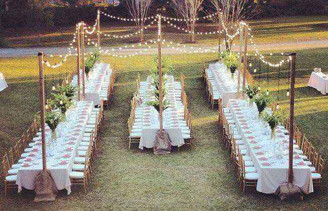Ideas para boda en jardin - 22