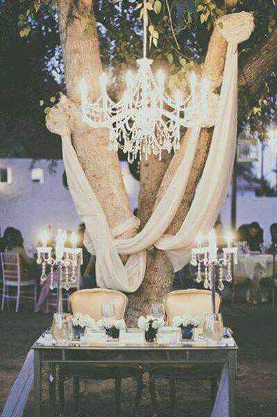Decoración para mesa de novios - 32