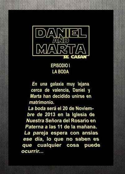 Ideas para una boda de star wars que la fuerza los acompañe - 3