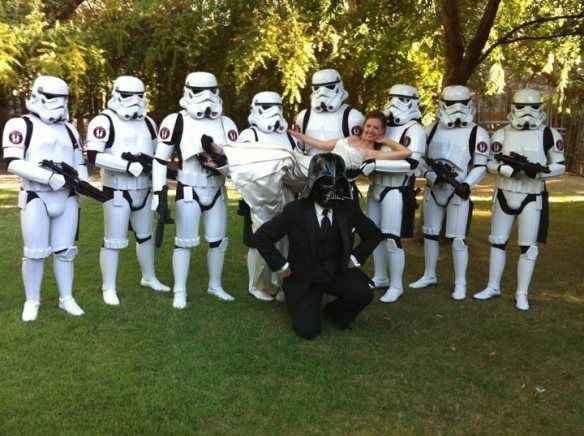 Ideas para una boda de star wars que la fuerza los acompañe - 12