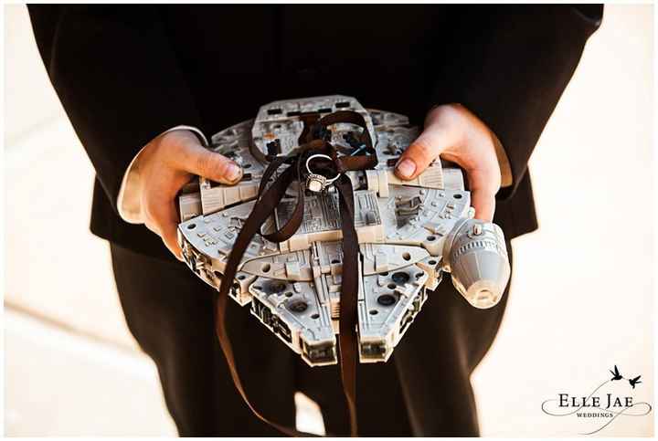 Ideas para una boda de star wars que la fuerza los acompañe - 22