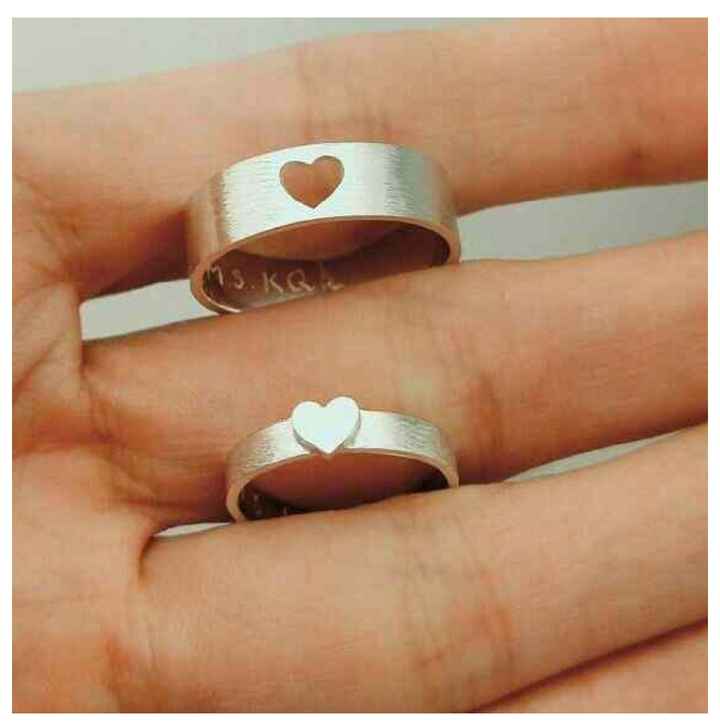  Anillos de promesa para pareja - 1