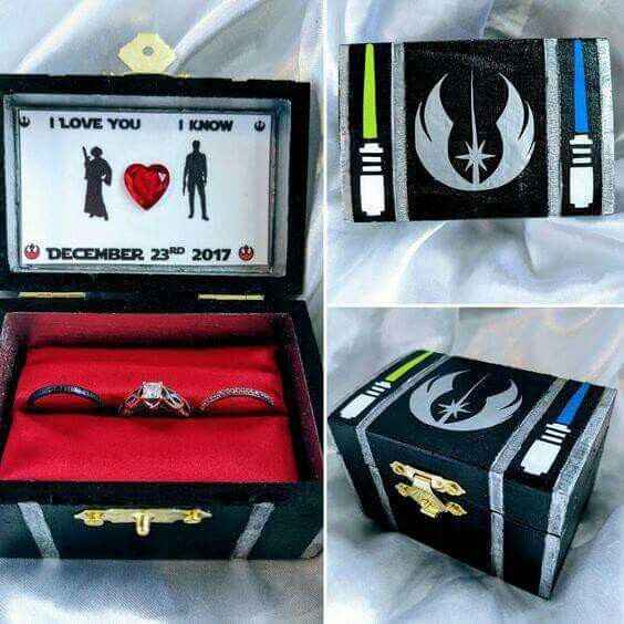 Cajas temáticas para Anillos de compromiso - 2