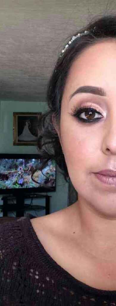  Mi segunda prueba de maquillaje y peinado - 1