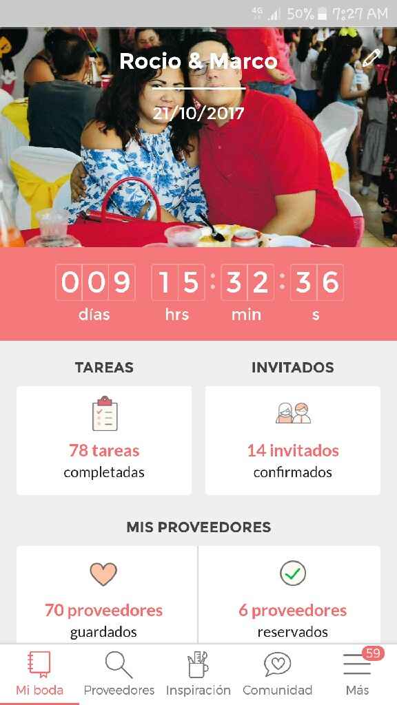 ¿Cuántos días faltan para tu día B? - 1