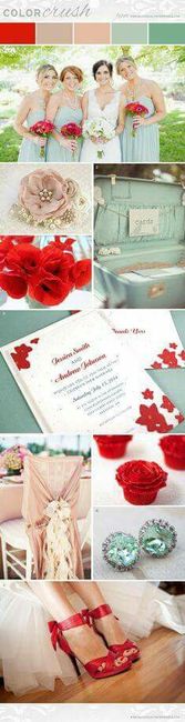 Bodas de glamour para este verano con combinaciones color aqua!!! - 7
