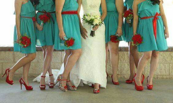 Bodas de glamour para este verano con combinaciones color aqua!!! - 8