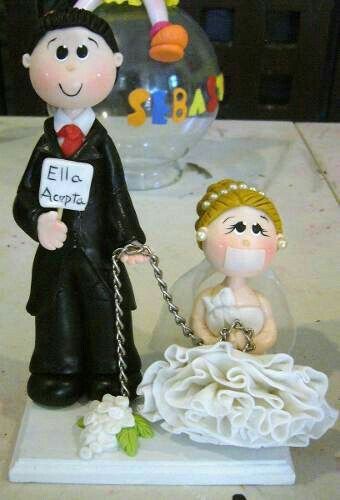 Divertidas figuras para tu pastel de bodas 🍰 - 11