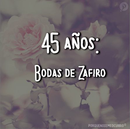 45 años, su relación es uno entre miles que ha durado mucho tiempo, son algo muy valioso.