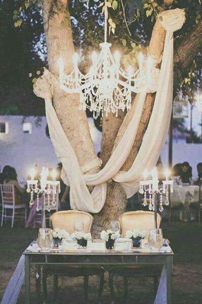Decoración para mesa de novios - 32