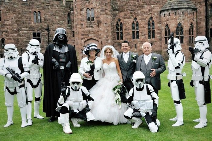 Ideas para una boda de star wars que la fuerza los acompañe - 13