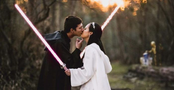 Ideas para una boda de star wars que la fuerza los acompañe - 24