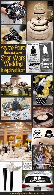 Ideas para una boda de star wars que la fuerza los acompañe - 31