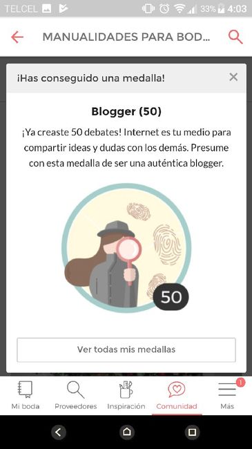 Por fin!!! una 🥉 medalla - 1